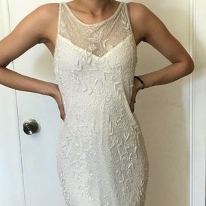 Wedding dress, dress, white gown